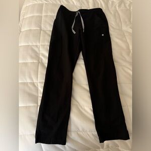 Black FIGS Scrub Pant